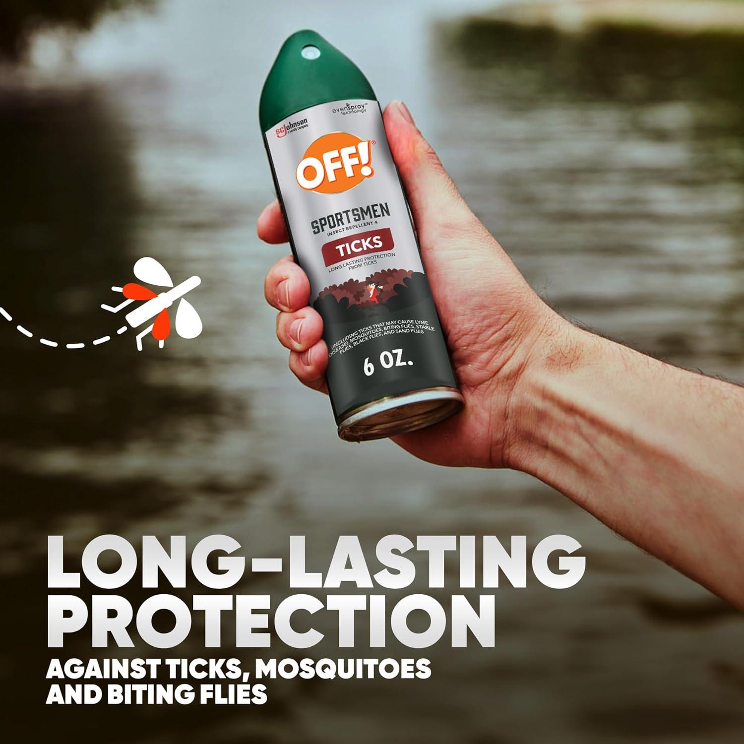 Bunning Insect Protection Off! Deep Woods Insect Repellent Aerosol, Bug Spray with Long Lasting ...