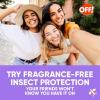 image:imageOFF Deep Woods Travel Size Insect Repellent Aerosol Dry NonGreasy Formula Bug Spray with Long Lasting Protection from Mosquitoes 25 ozClean Feel