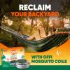 image:imageOFF Backyard Mosquito Repellent Coil Refills Perfect for Outdoor Patios Country Fresh Scent 6 Count Pack of 16 Count Pack of 6