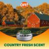 image:imageOFF Backyard Mosquito Repellent Coil Starter Kit Perfect for Outdoor Patios Country Fresh Scent 1 Count6ct Refills