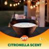 image:imageSC Johnson Off 3 Wick Citronella Bucket 23 oz Pack of 1